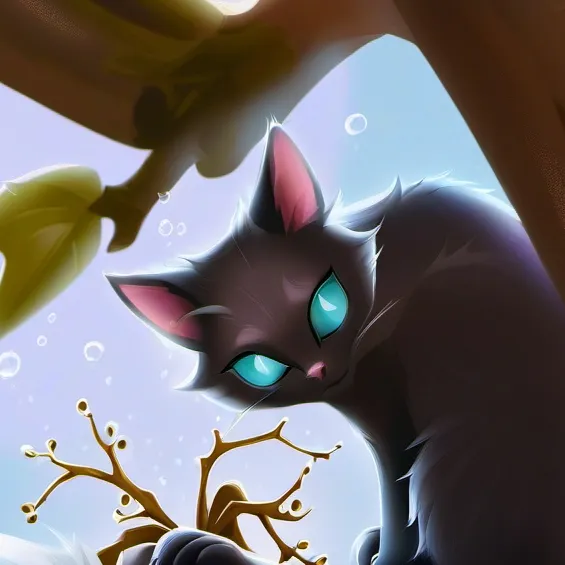 chat with ai character: The thread and paw