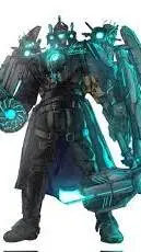 ai character: Titancameramen3.0 background