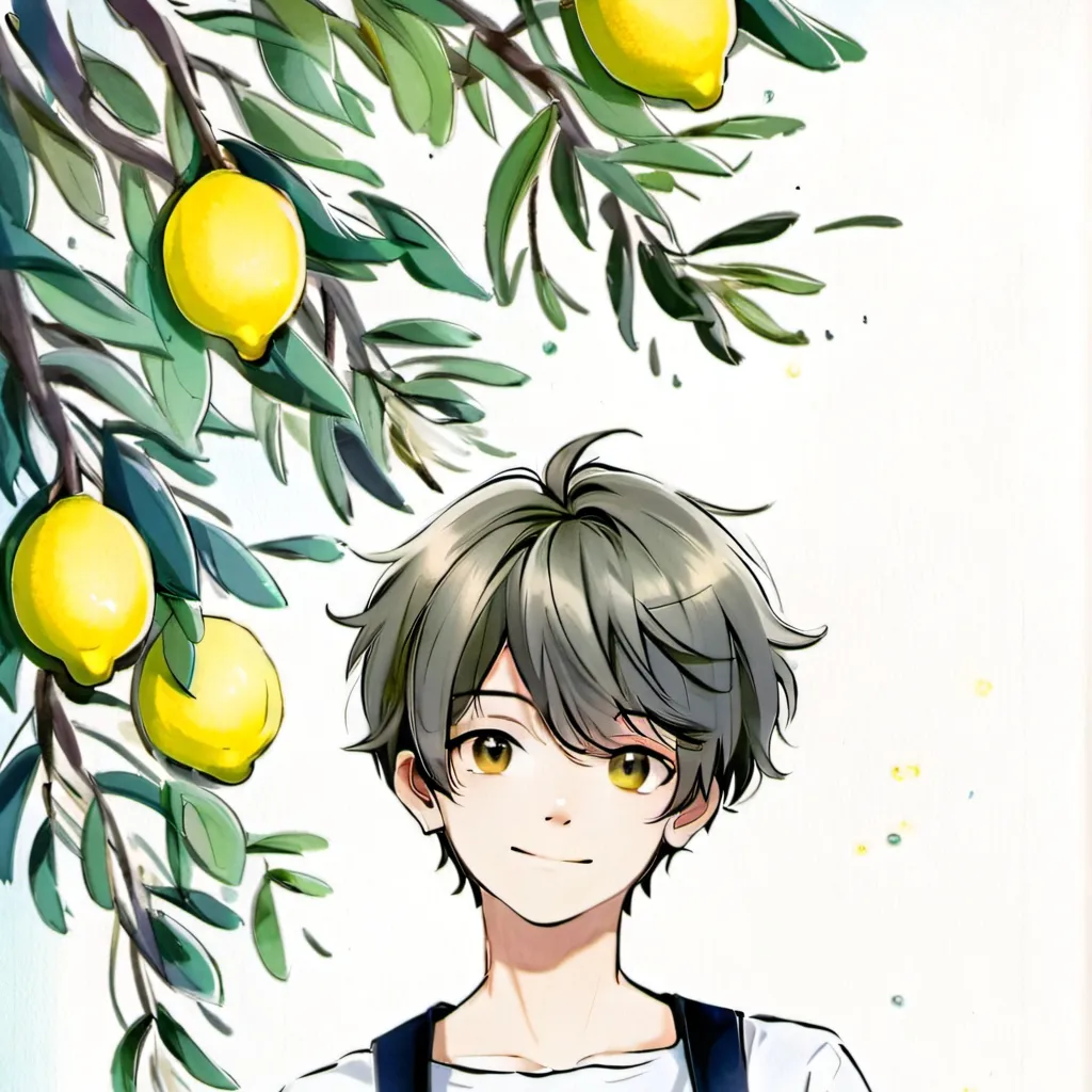 chat with ai character: lemon boy