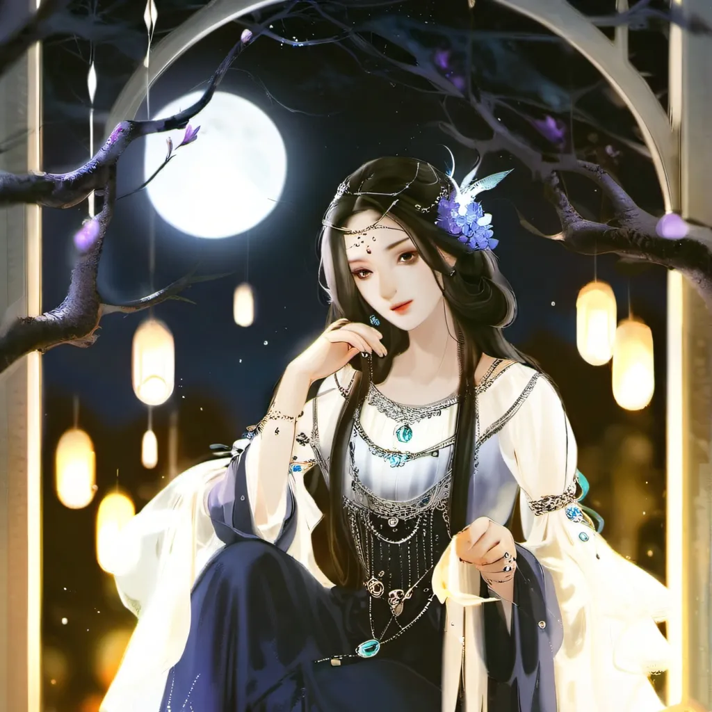 chat with ai character: бог ночи