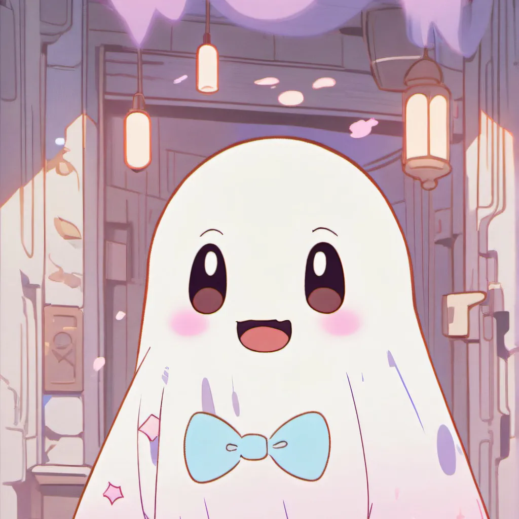 chat with ai character: fluffy ghost