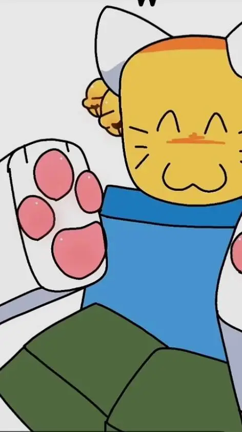 ai character: noob cat! 😍🥰 background
