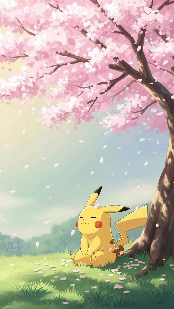 ai character: pikachu (pokemon) background