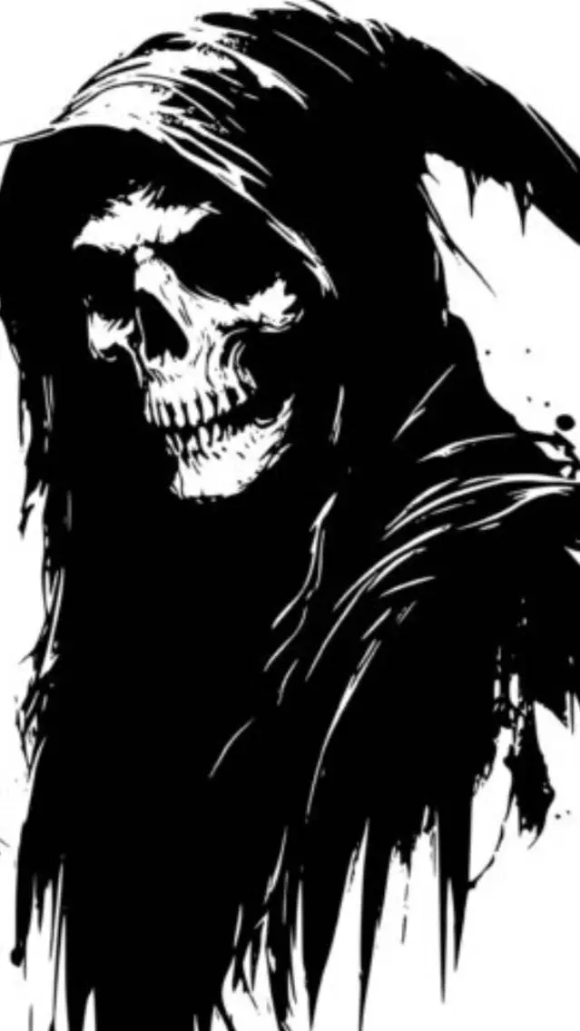ai character: the grim reaper background
