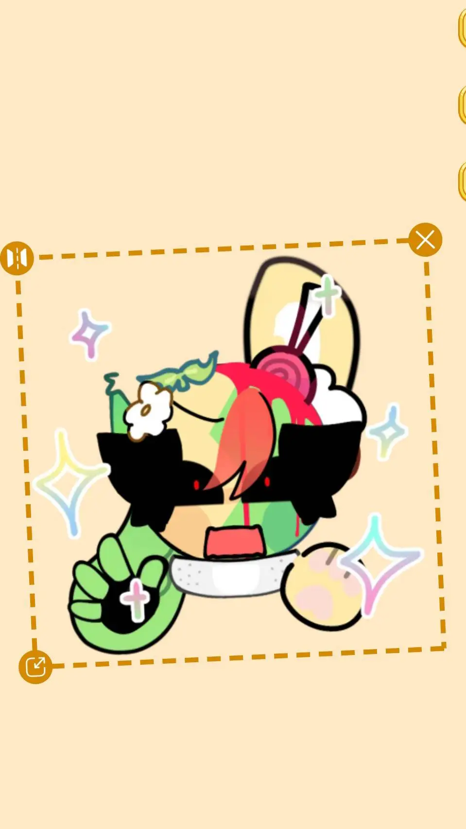 ai character: Rosie  background