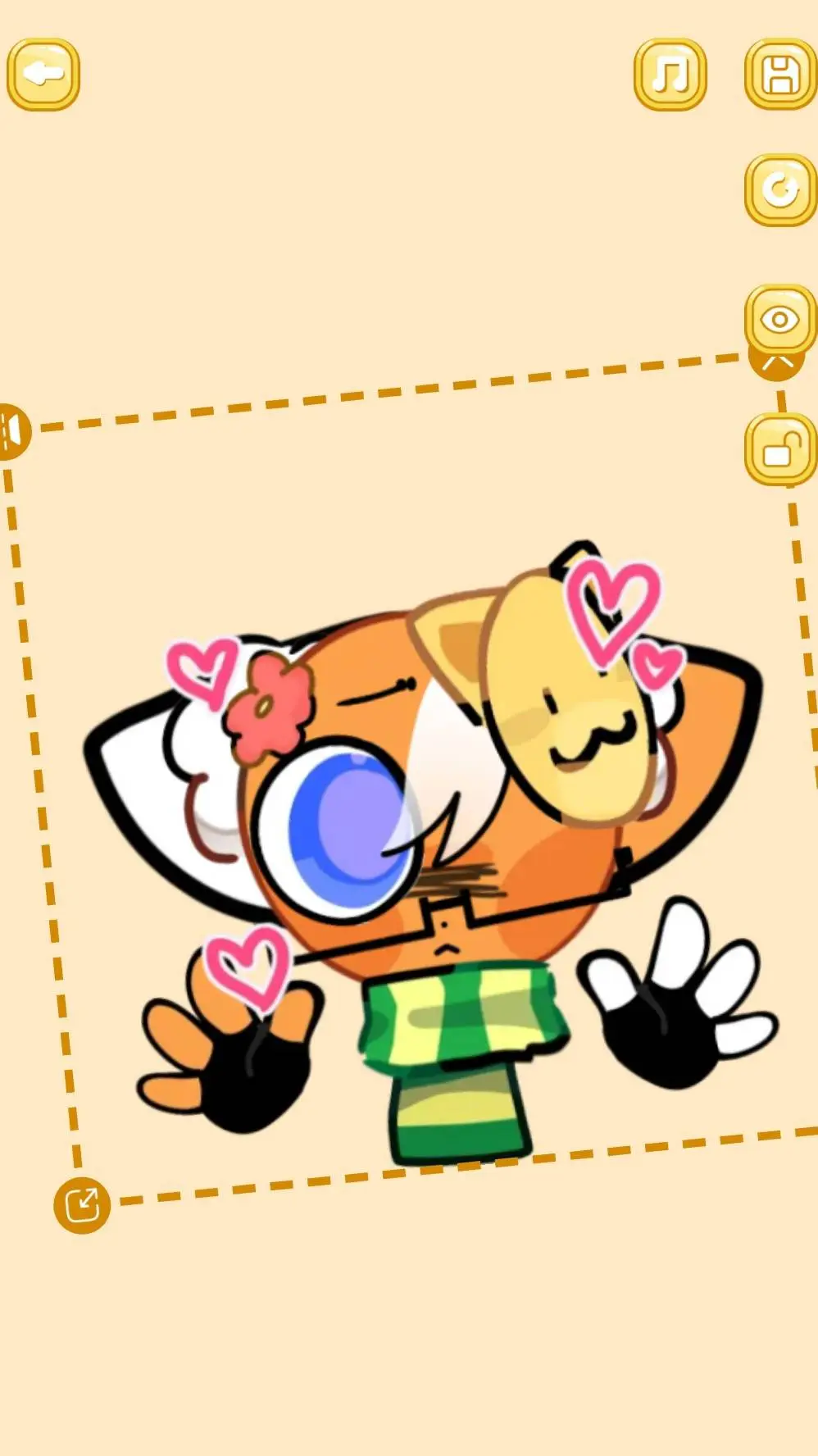 ai character: ☆♡*+buddyshy+*♡☆ background