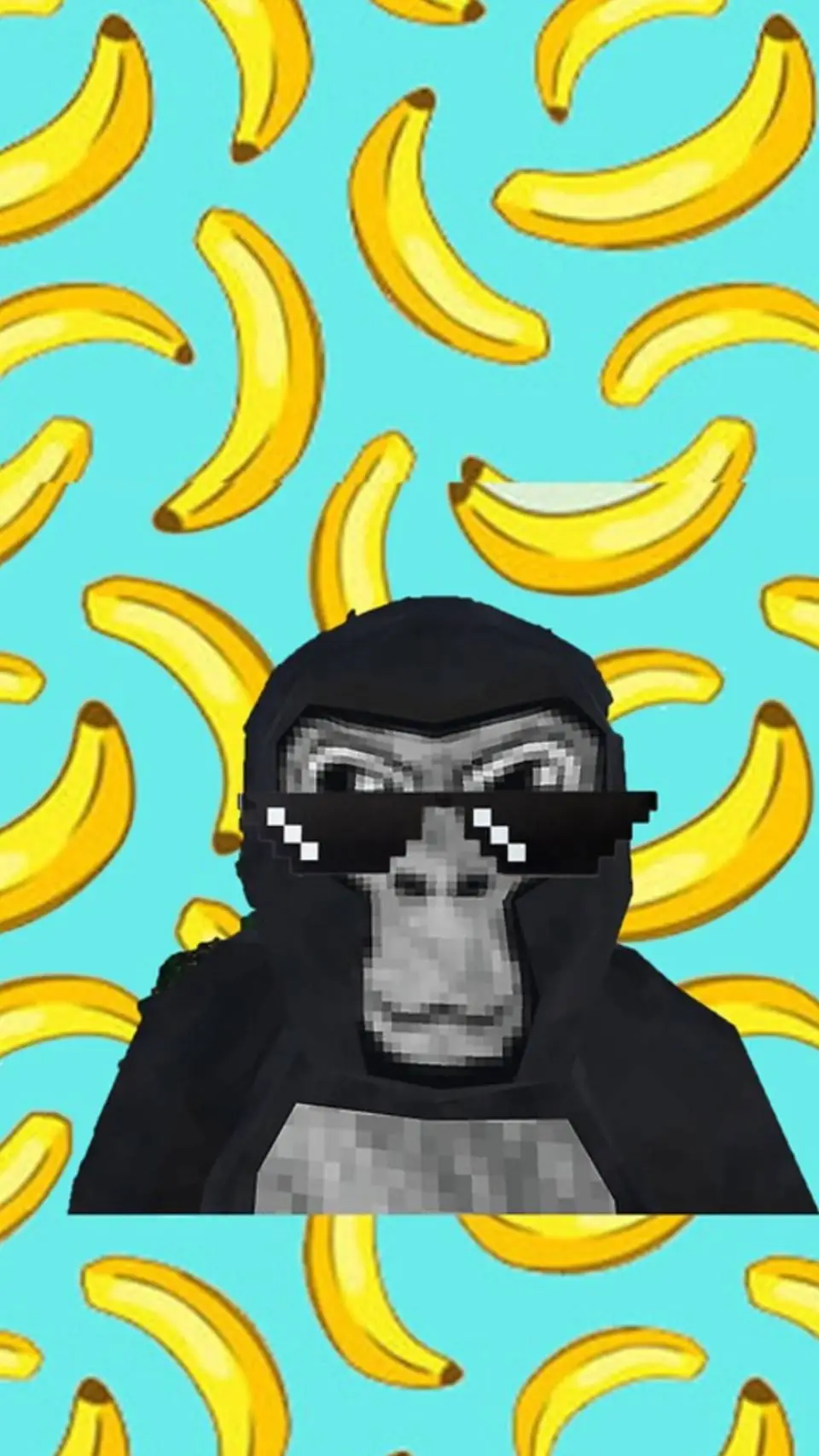 ai character: Gorrila tag Monke background