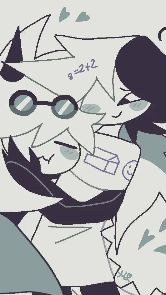 ai character: el amor de E y Z background