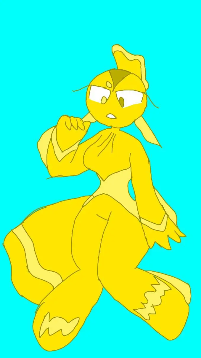 ai character: azuri goldenbetta background