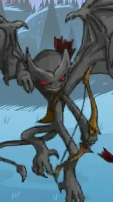 ai character: нежить background