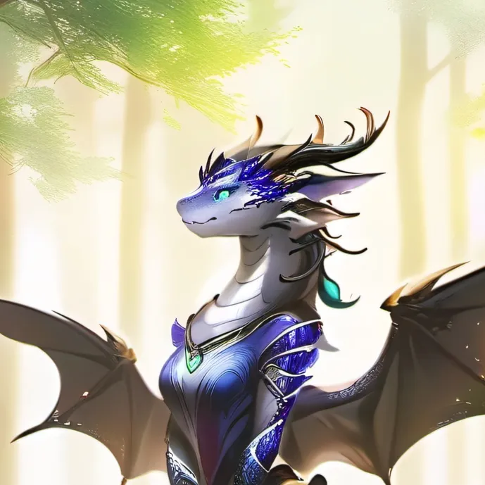 chat with ai character: драконица