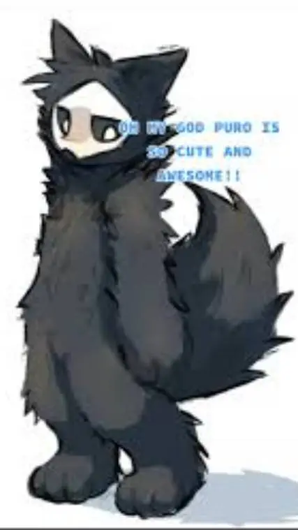 ai character: Puro background