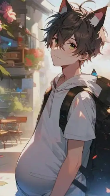 ai character: neon  background