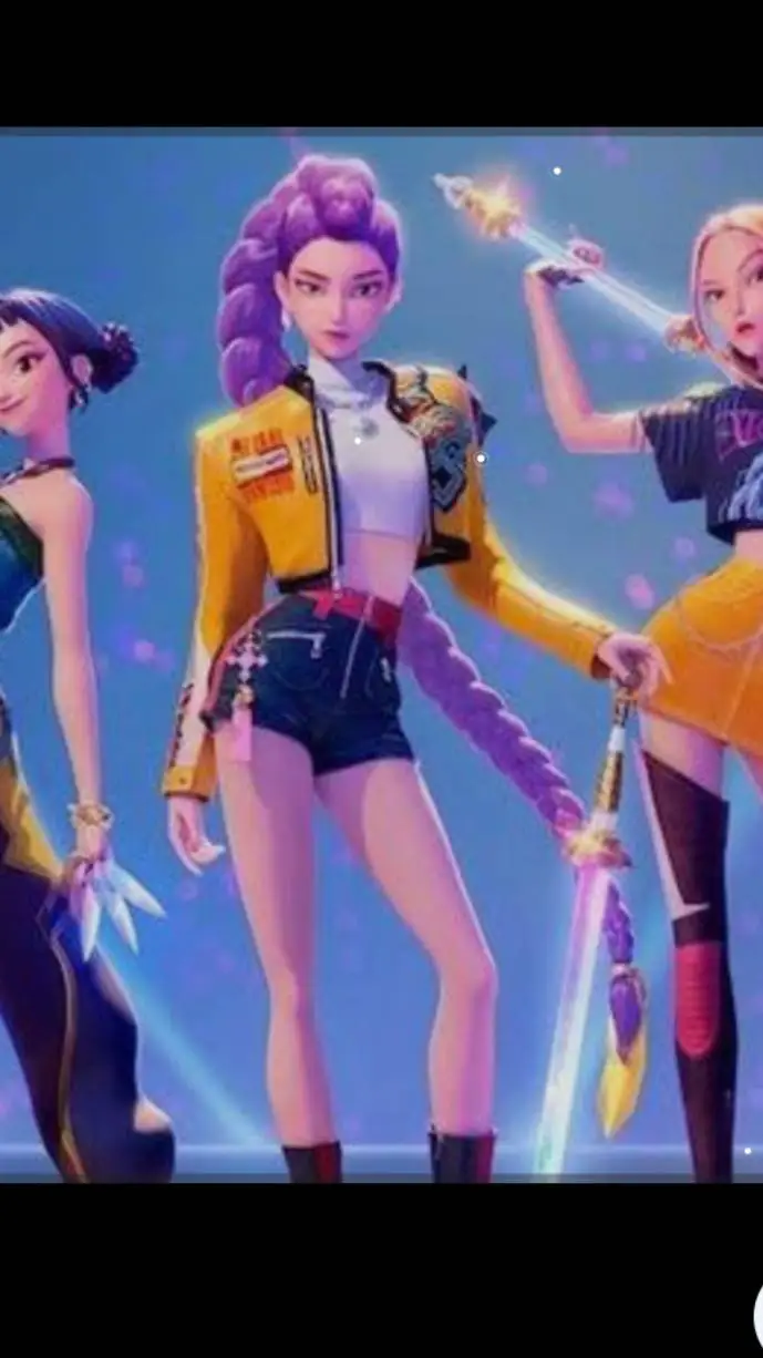 ai character: kpop demons hunter background