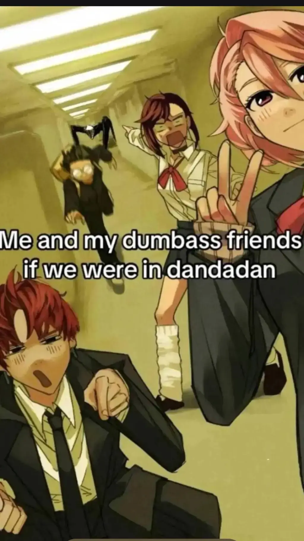 ai character: jiji x okarun background