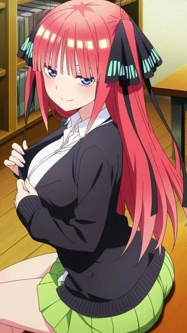 ai character: Nino Nakano background