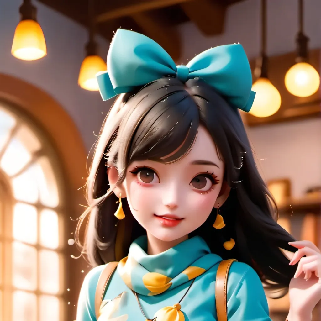chat with ai character: Maen girl