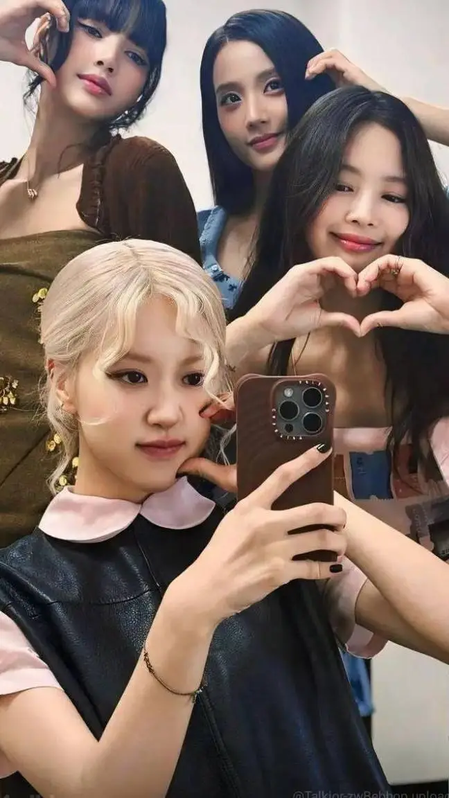 ai character: blackpink background