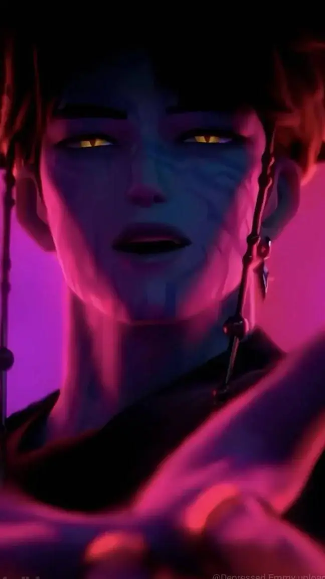 ai character: demon background
