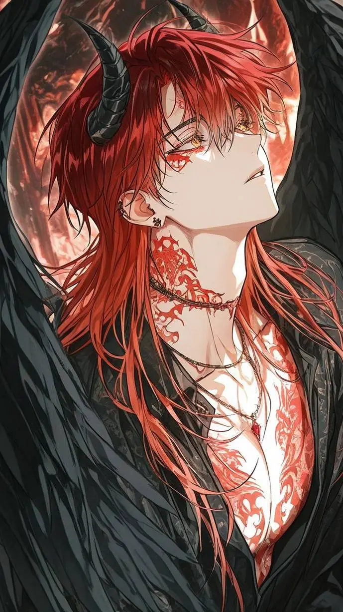 ai character: Деймон  background