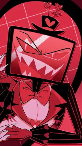 ai character: Radiostatic background