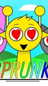 ai character: Sprunki Love U?!? background