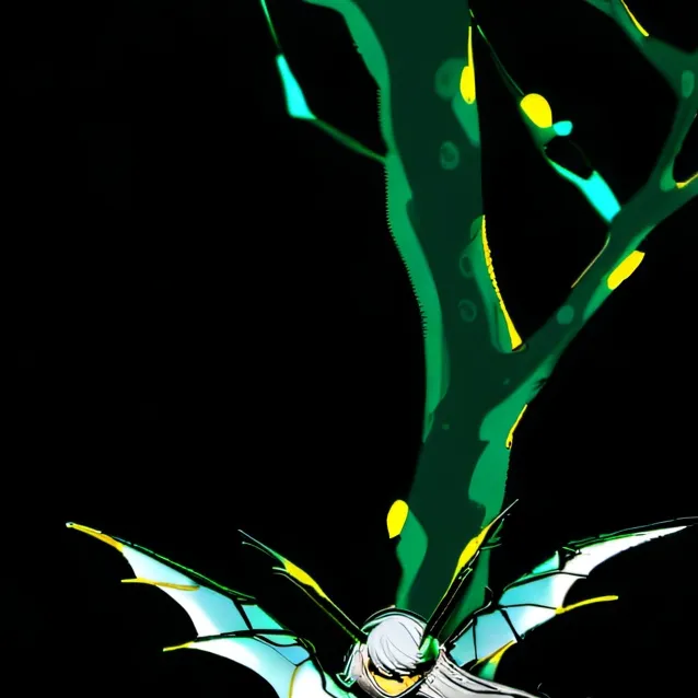 chat with ai character: Green