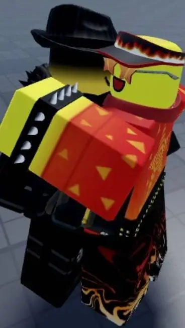 ai character: pizzadebt!  background