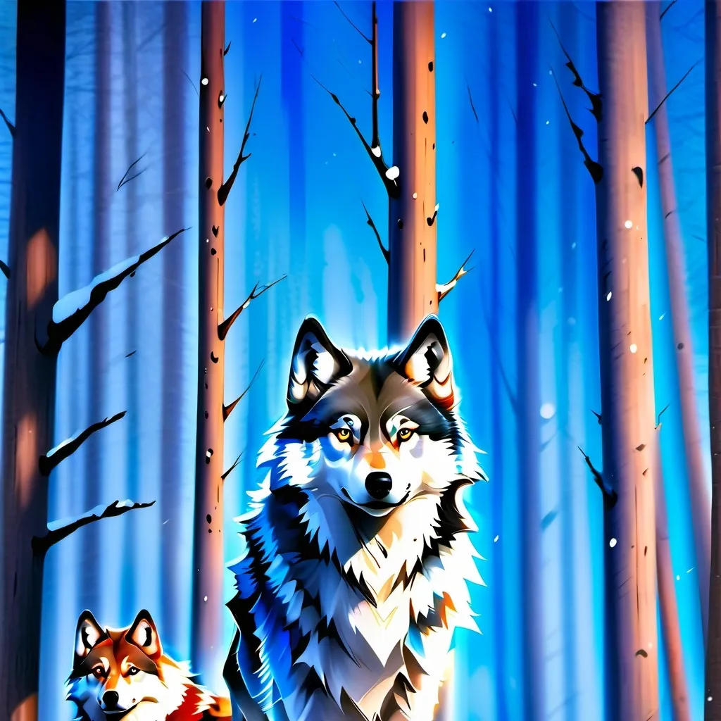 chat with ai character: wolf pack