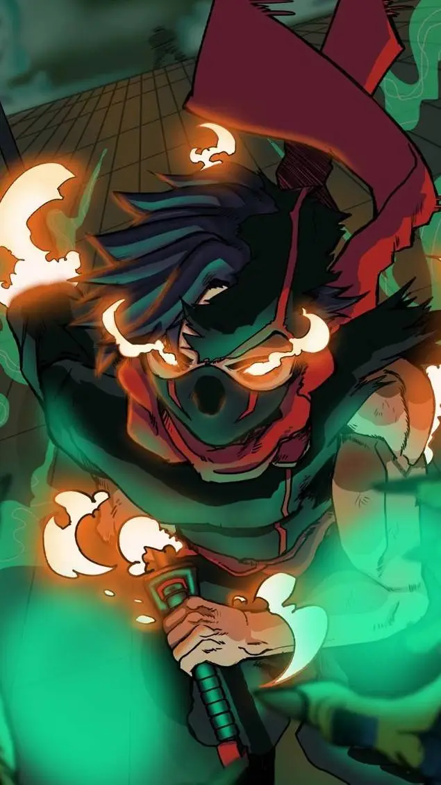 ai character: ninja total  background