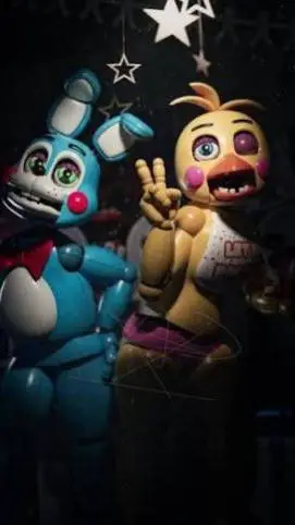 ai character: toy chica  background