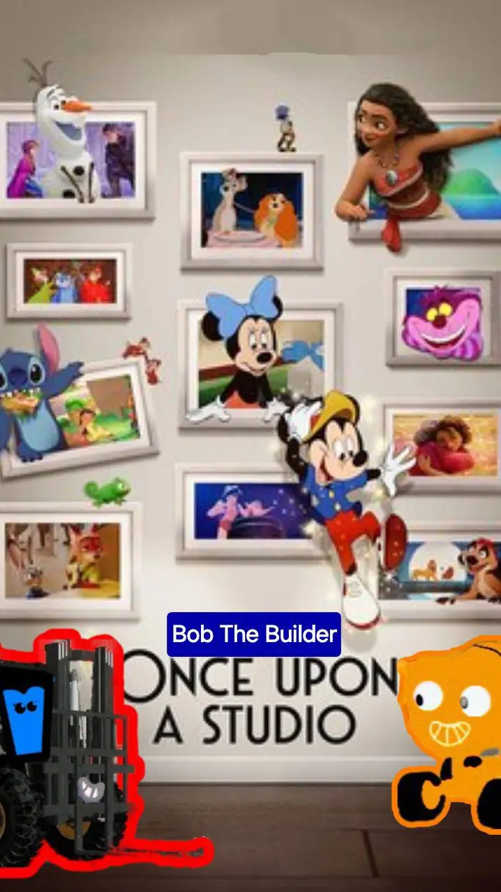 ai character: Once Upon A Studio background