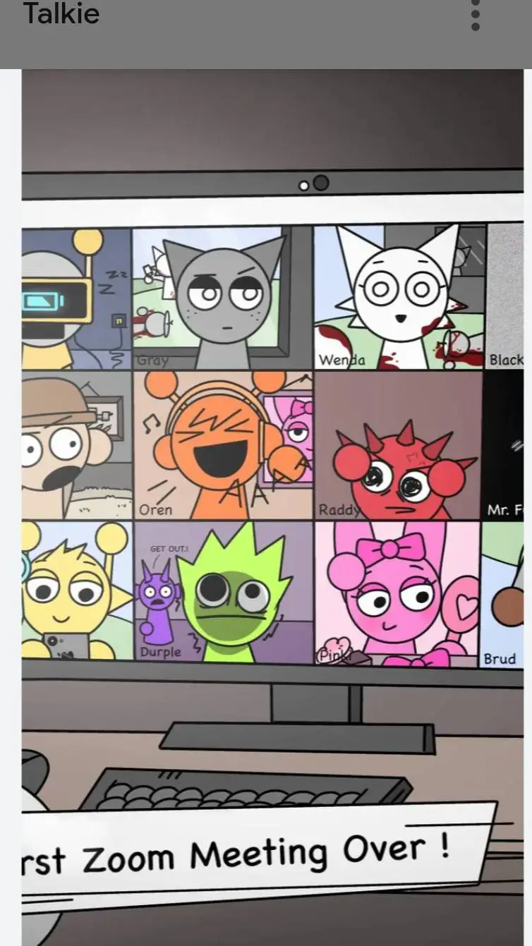 ai character: sprunki voicecall background