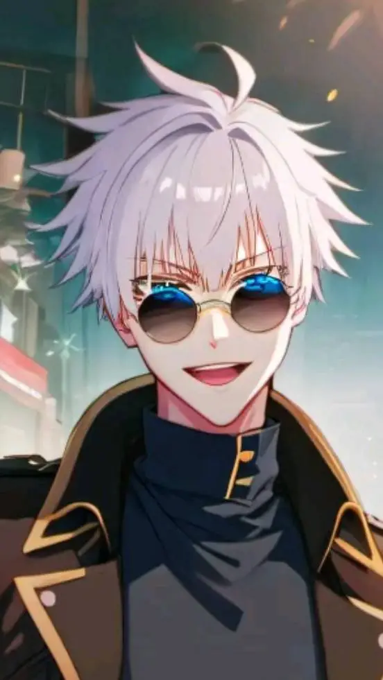 ai character: Gojo Satruo background
