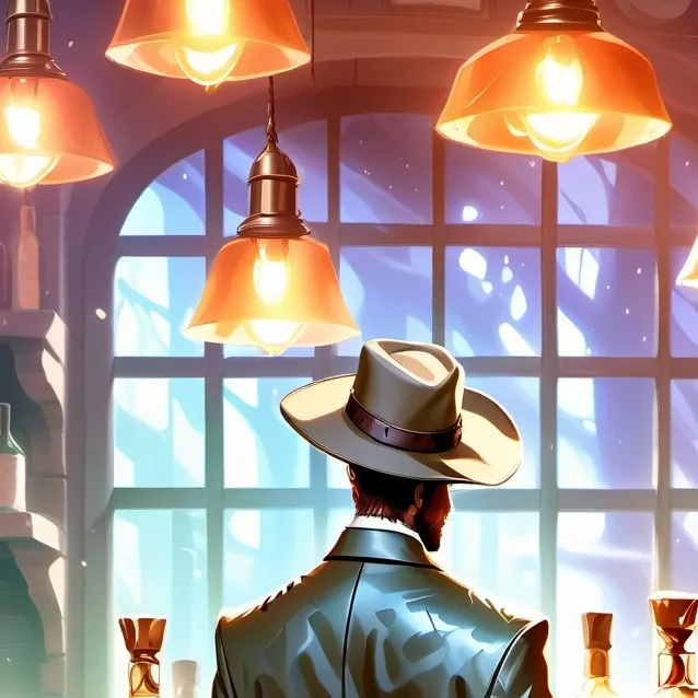 chat with ai character: bar