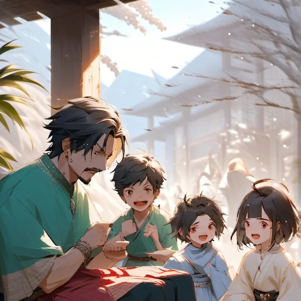 chat with ai character: Religious family