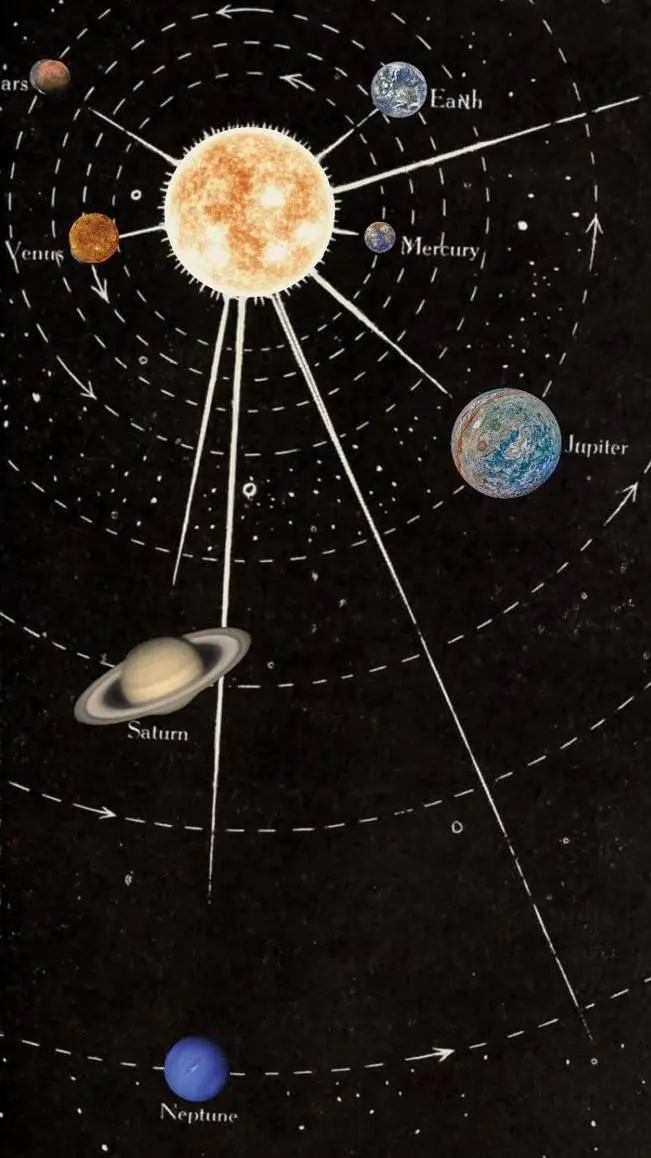 ai character: royal solar system background