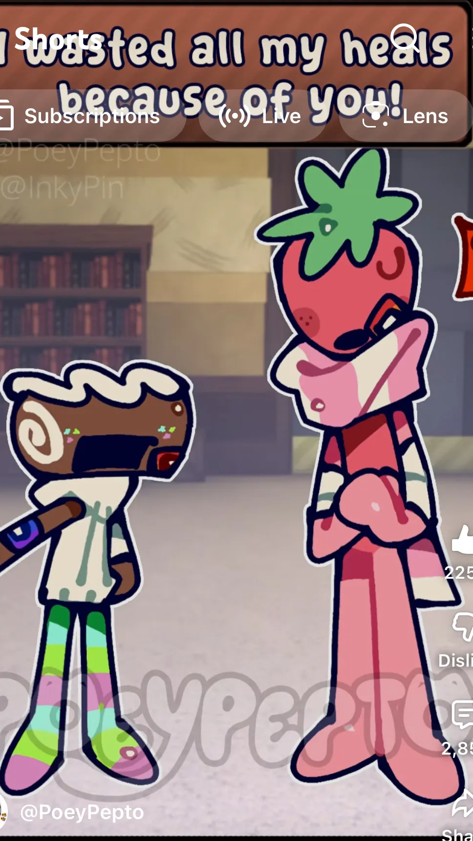 ai character: Angst straw background