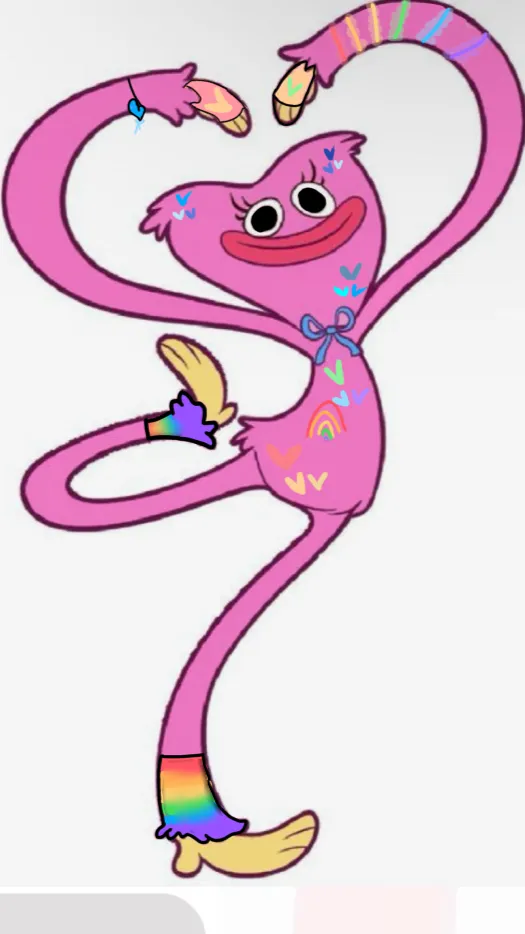 ai character: Kissy missy background
