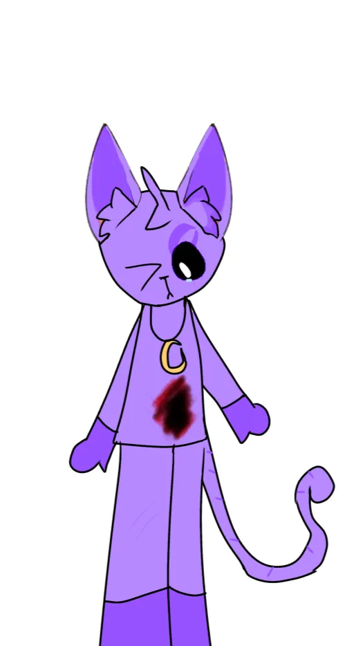 ai character: Hurt catnap background