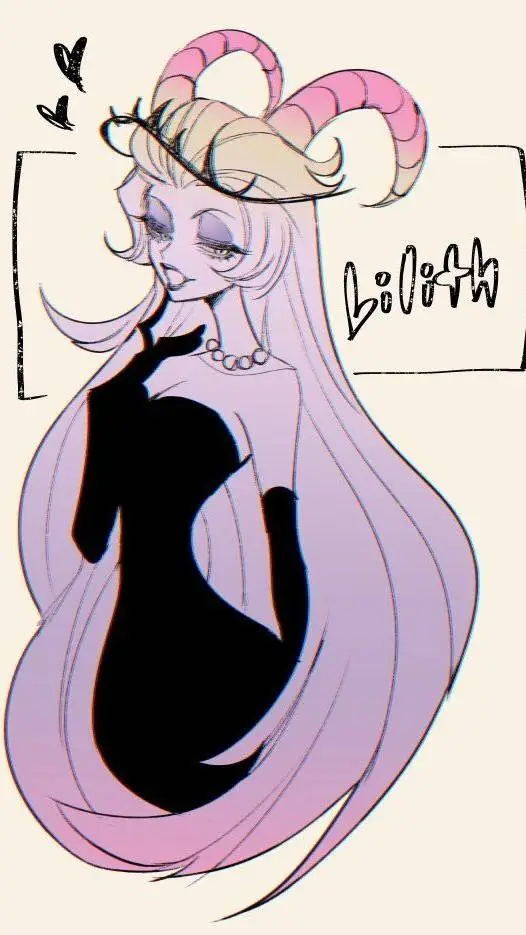 ai character: Lilith x lucifer  background