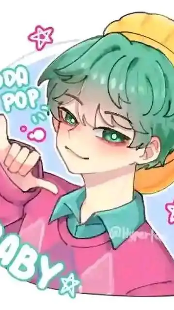 ai character: baby Saja  background