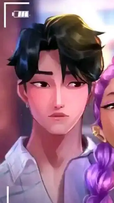 ai character: JINU SAJA  background