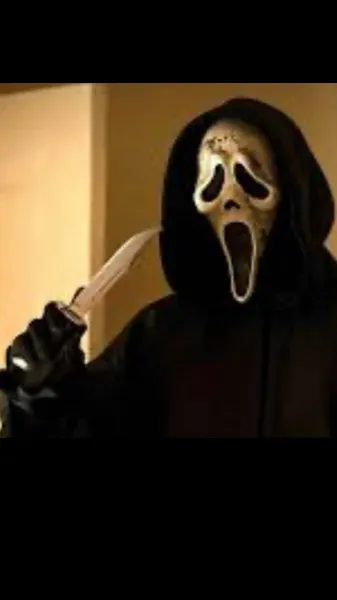 ai character: The killer scream background