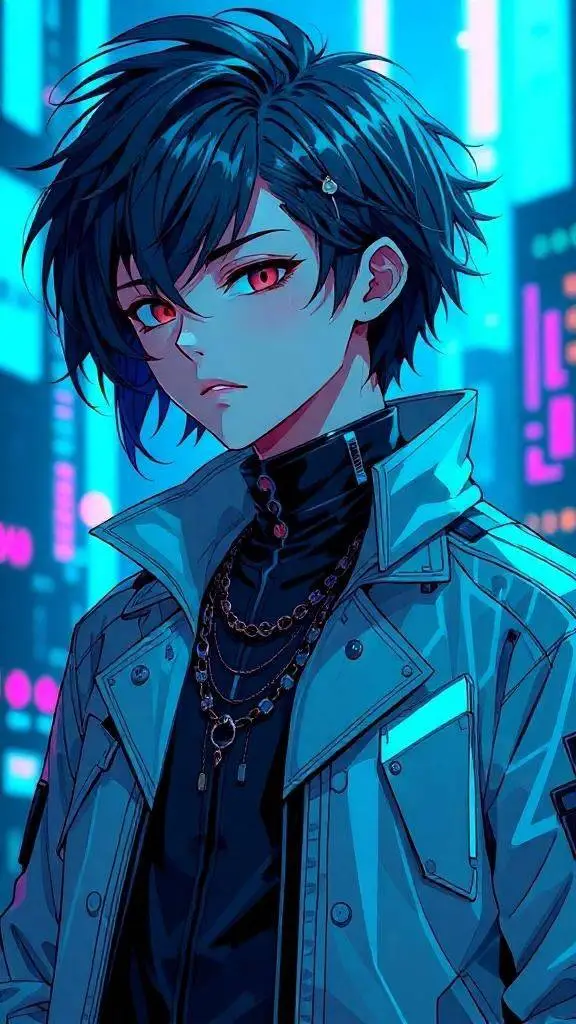 ai character: Álex background