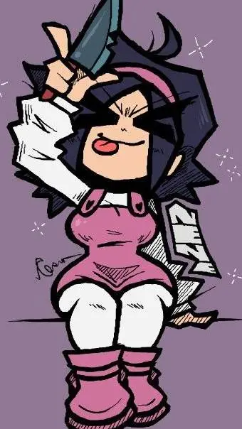 ai character: 🩷ᥒᥱᥒᥱ🔪 background