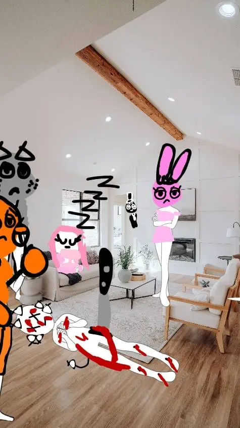 ai character: Sprunki Murder background