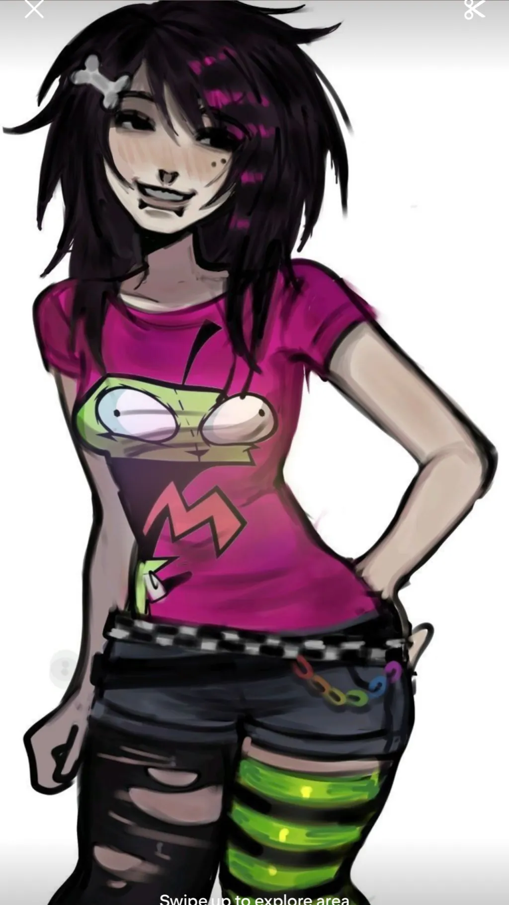 ai character: Kyla background