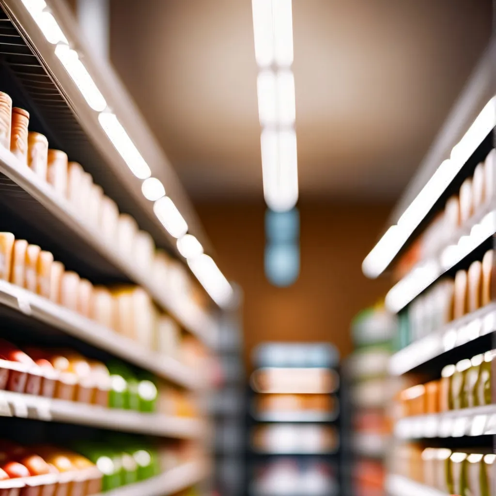 chat with ai character: Supermarket