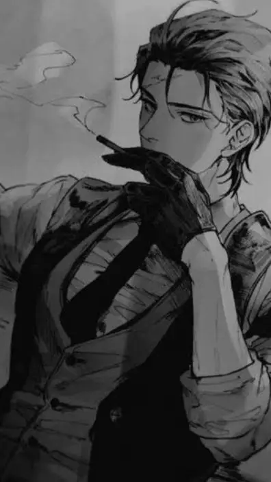 ai character: James Clark  background